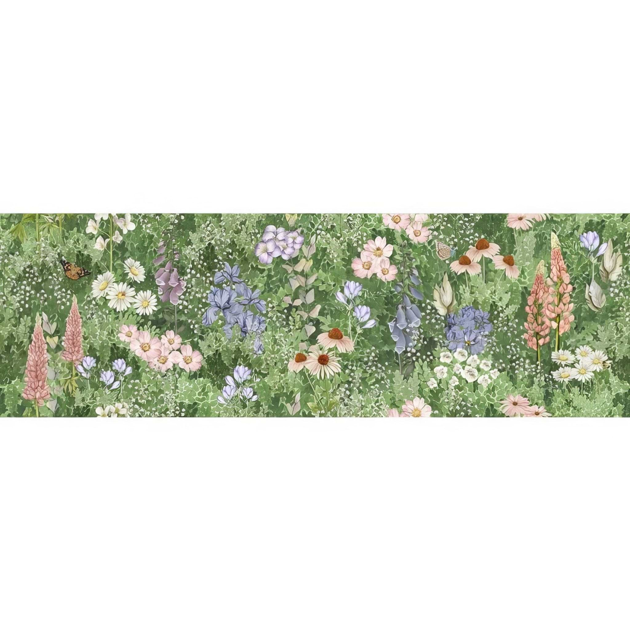 English Garden Floral Single Tile - Hyperion Tiles