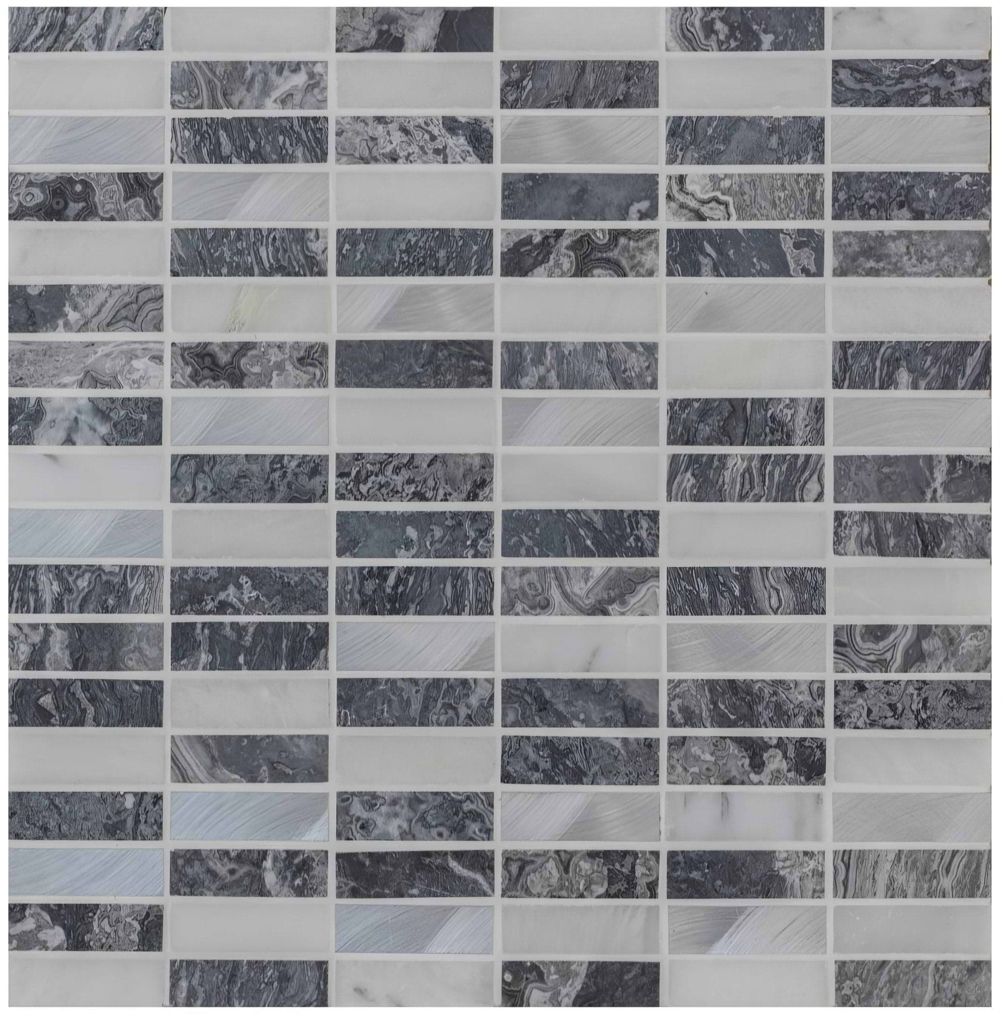 Eris Running Brick Mosaic - Hyperion Tiles
