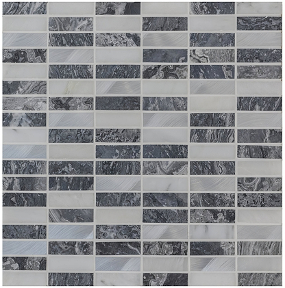 Eris Running Brick Mosaic - Hyperion Tiles