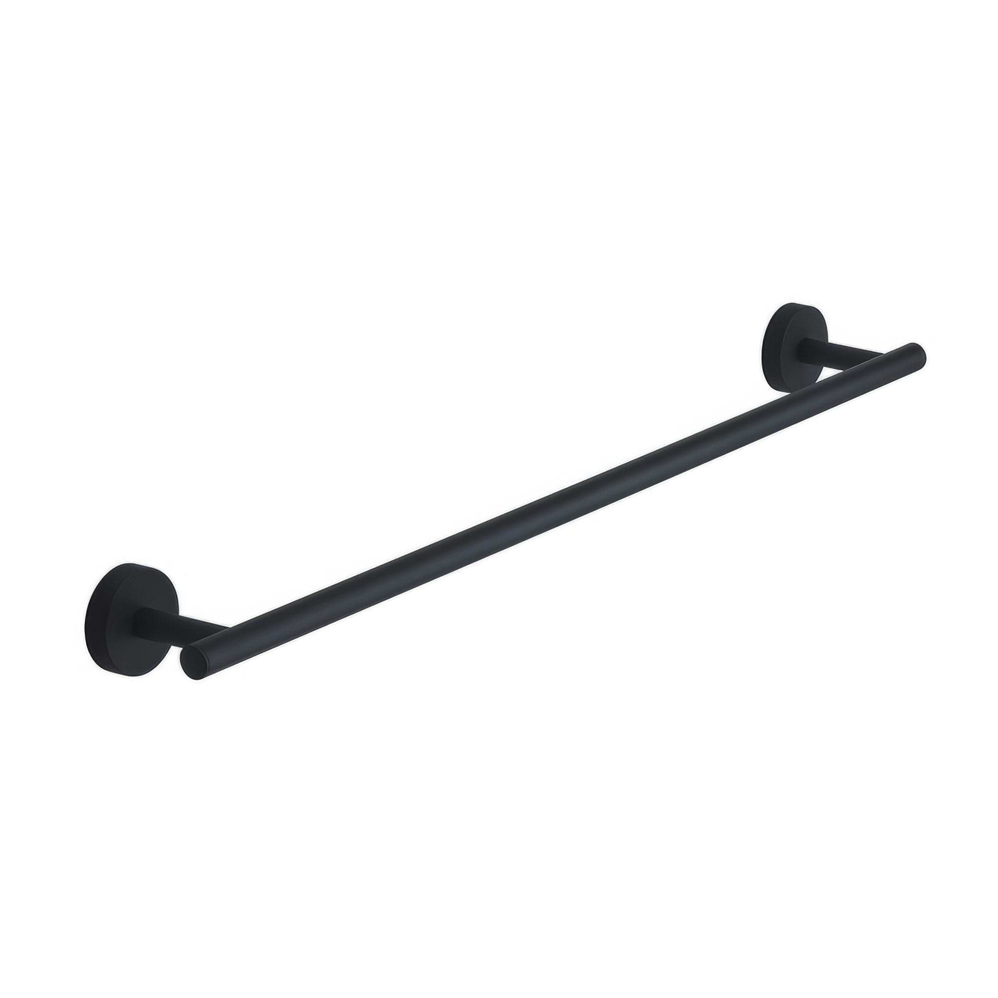 Eros Towel Rail 60cm – Black - Hyperion Tiles
