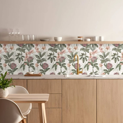 Exotic Paradise 16 Tile Panel - Hyperion Tiles