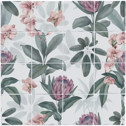 Exotic Paradise 16 Tile Panel - Hyperion Tiles