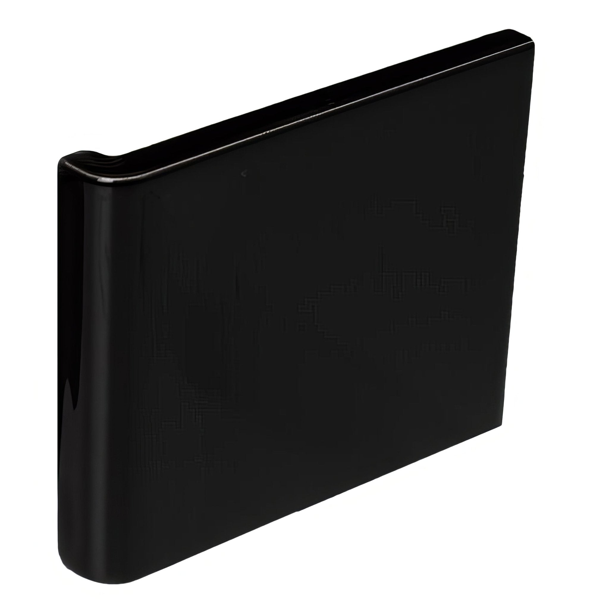 External Half Tile Wrapping Piece Jet Black - Hyperion Tiles