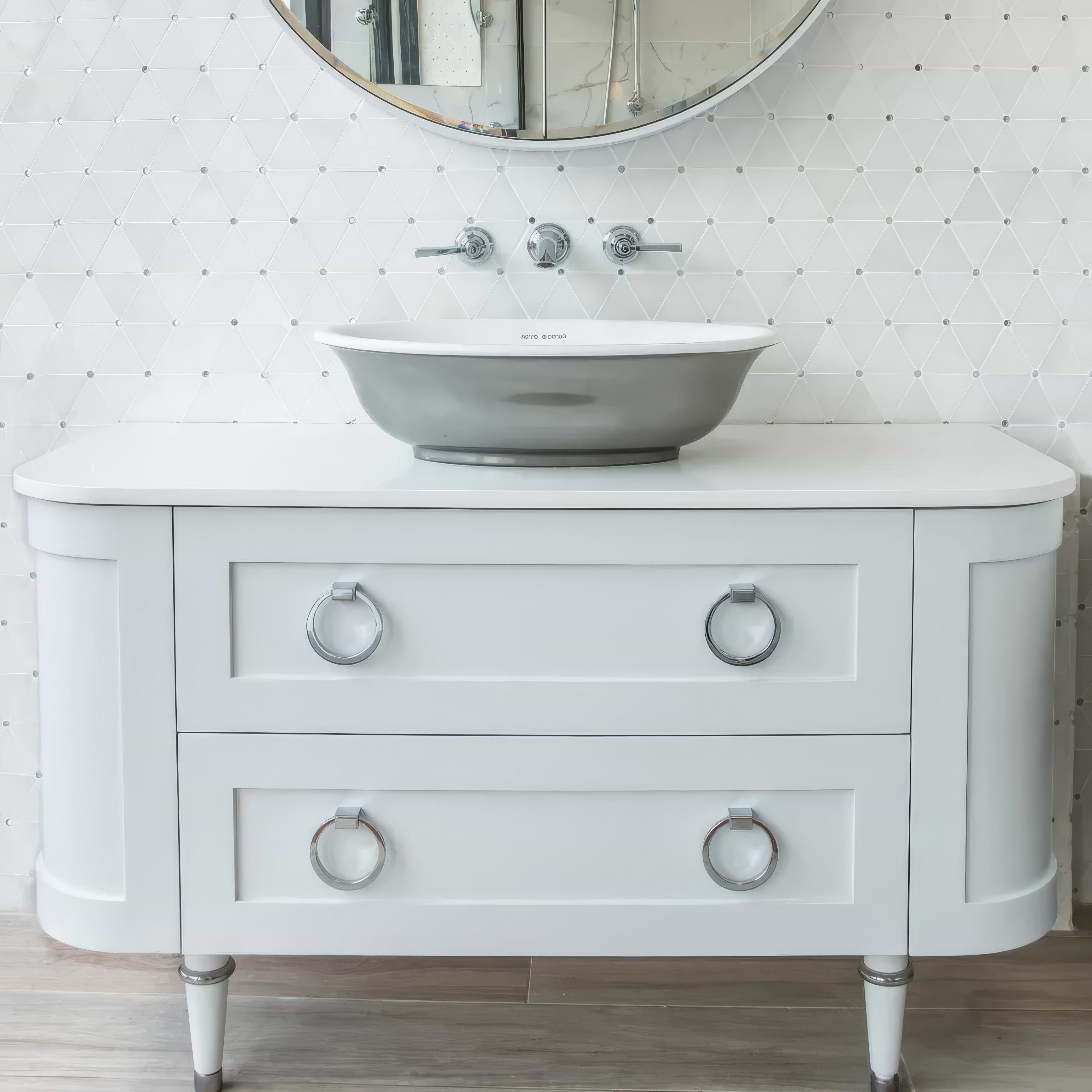 Victorian Diamond Marmara Mirror Mosaic By Hyperion Tiles