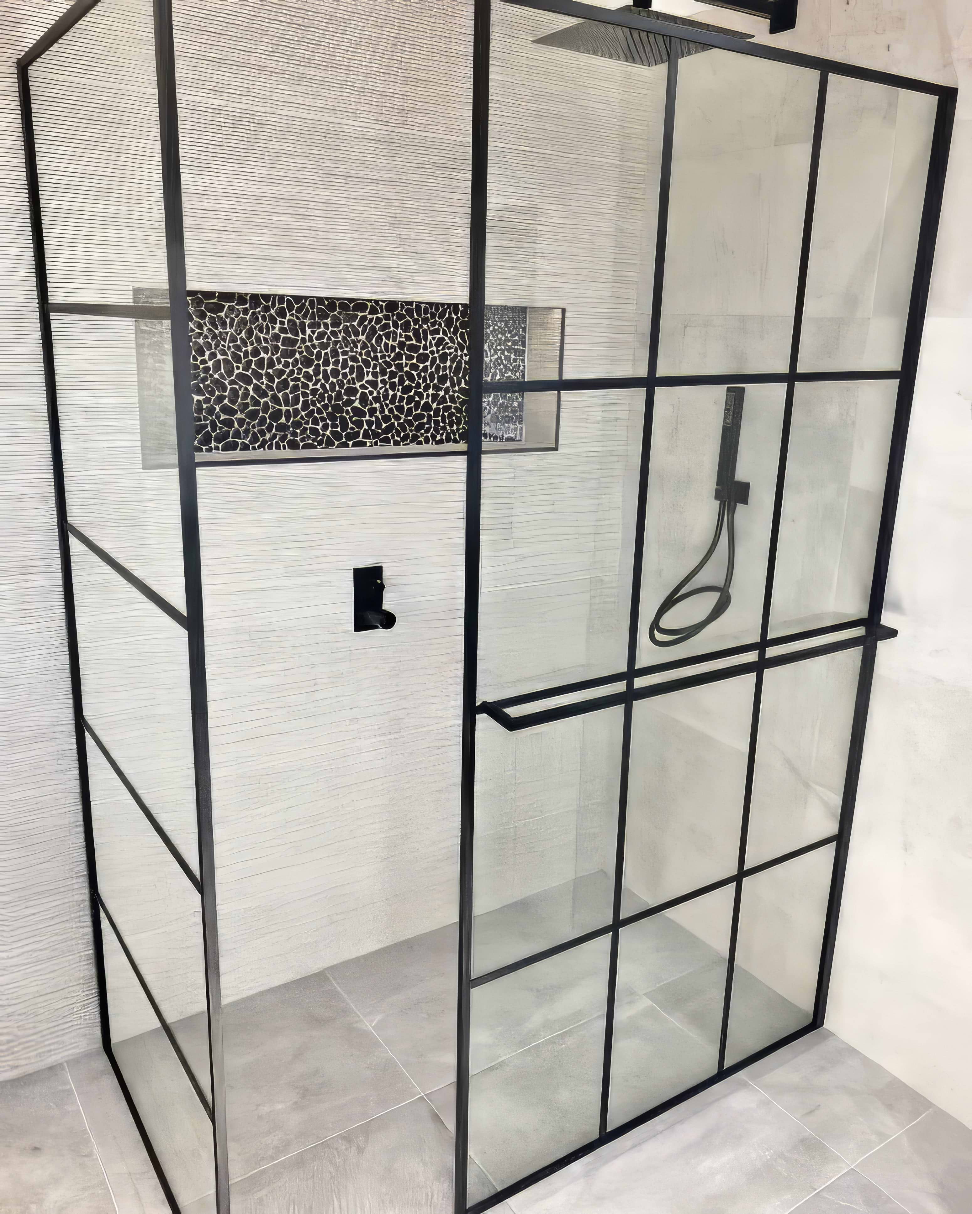 Boulder Negro Marquina Mosaic By Hyperion Tiles