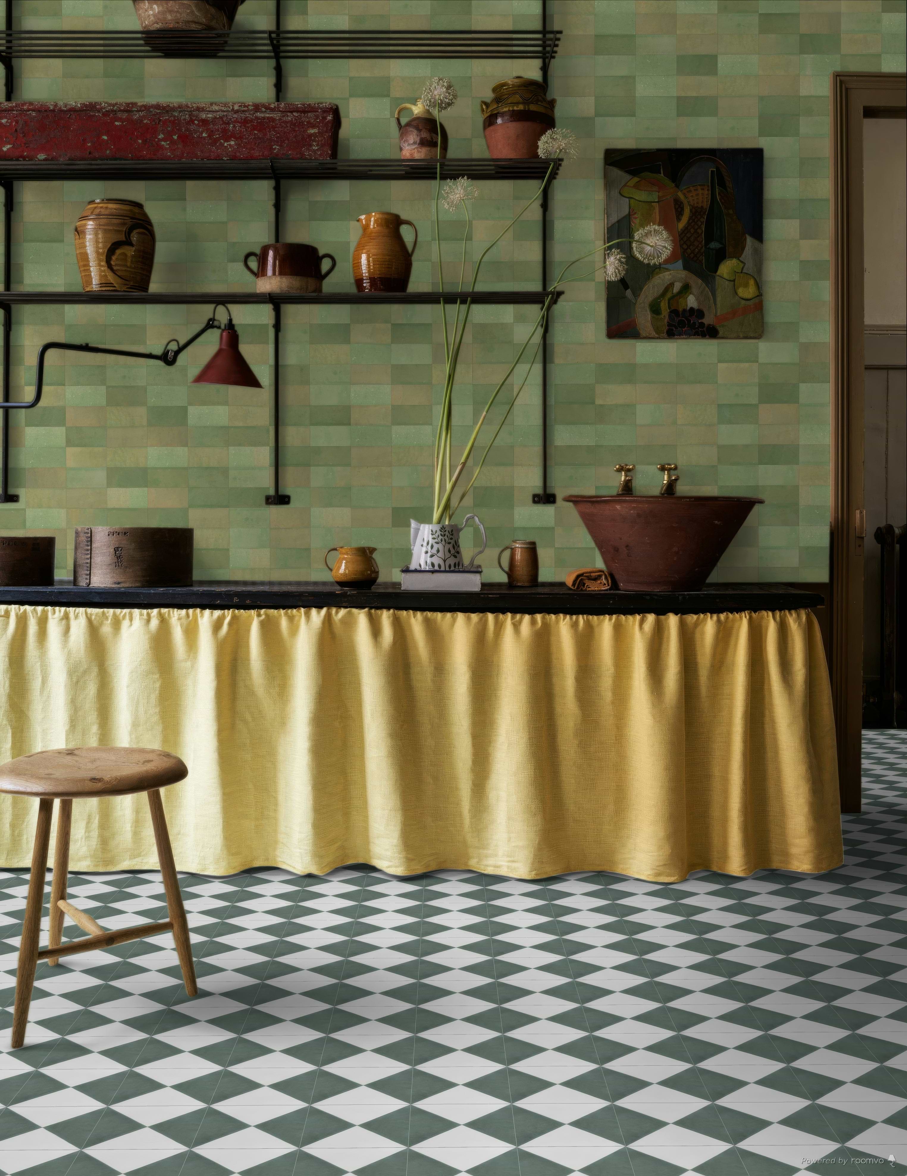 Marrakesh Olive Bejmat By Hyperion Tiles