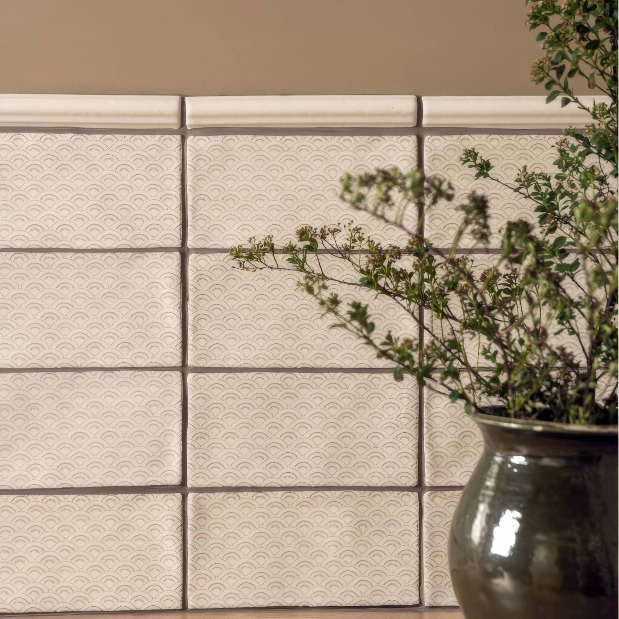 Fabrique Rosaline Soft Taupe - Hyperion Tiles