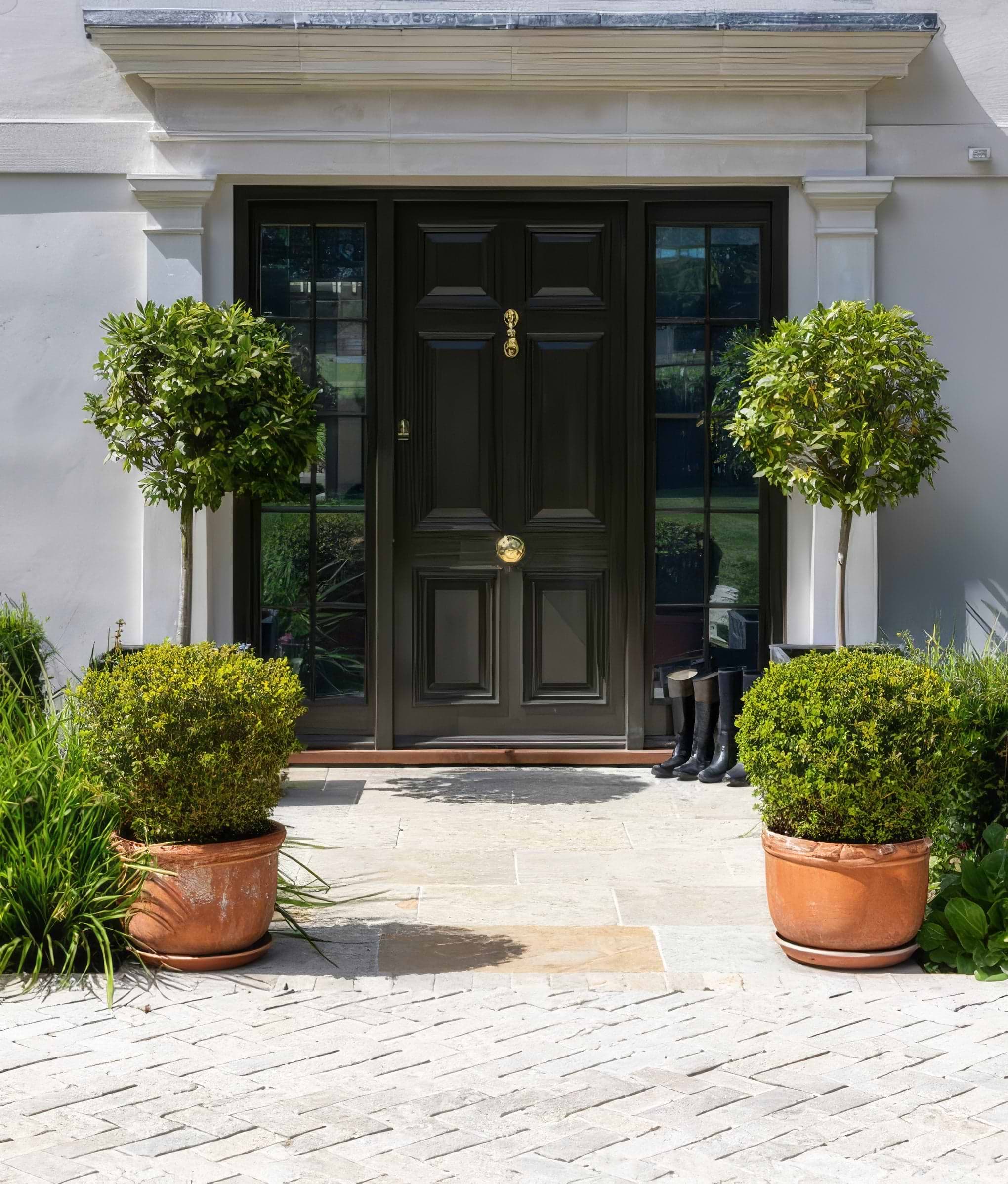 Trusloe Limestone Paving Seasoned Finish By Hyperion Tiles