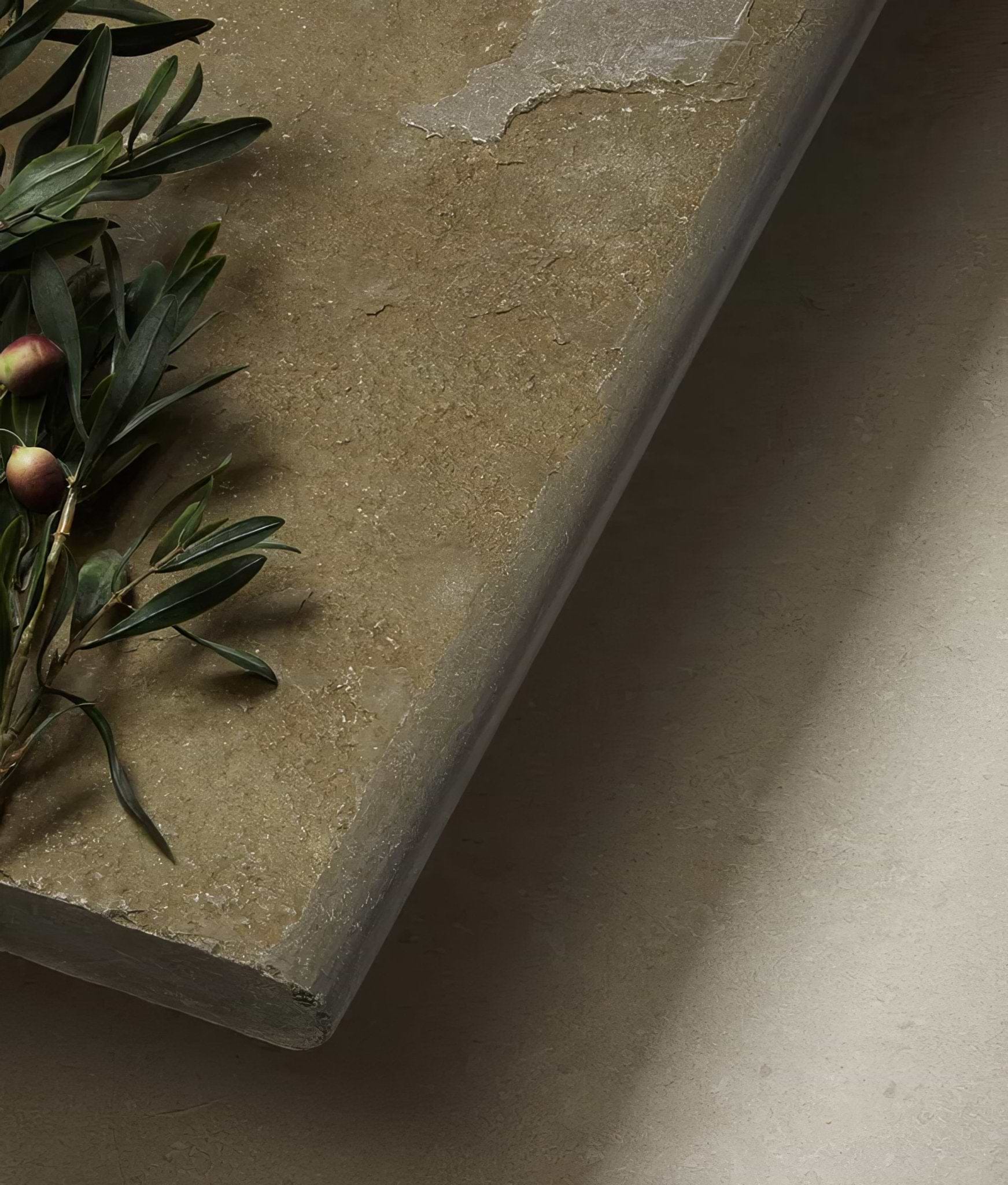 Farley Limestone Seasoned Bullnose Coping - Hyperion Tiles