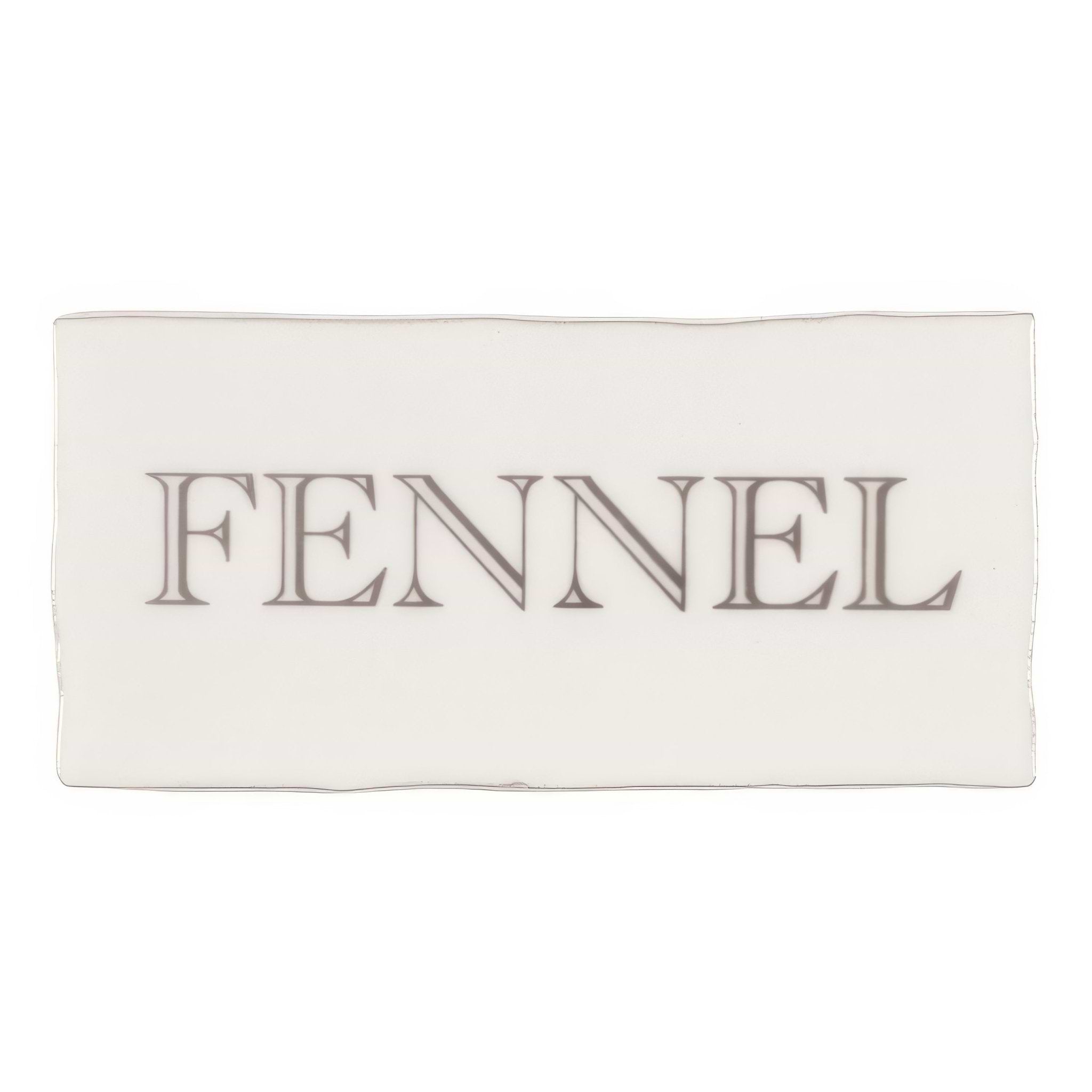 Fennel in Grey on Cotton - Hyperion Tiles