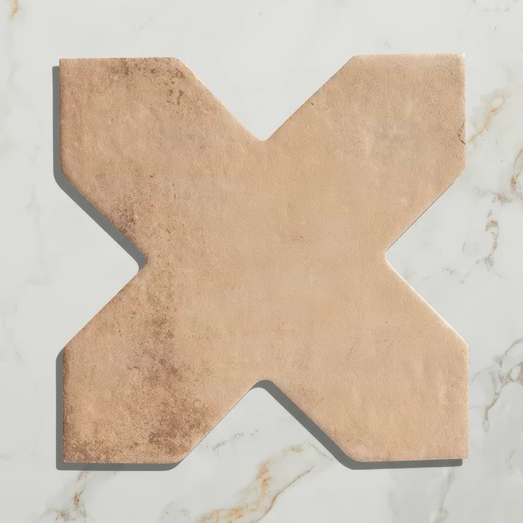 Fez Porcelain Cross Cotto - Hyperion Tiles