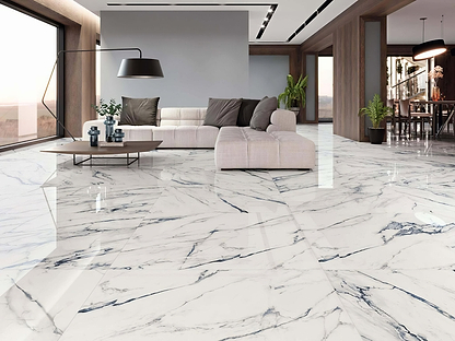 Firenze 1840 Blue Calacatta Polished - Hyperion Tiles