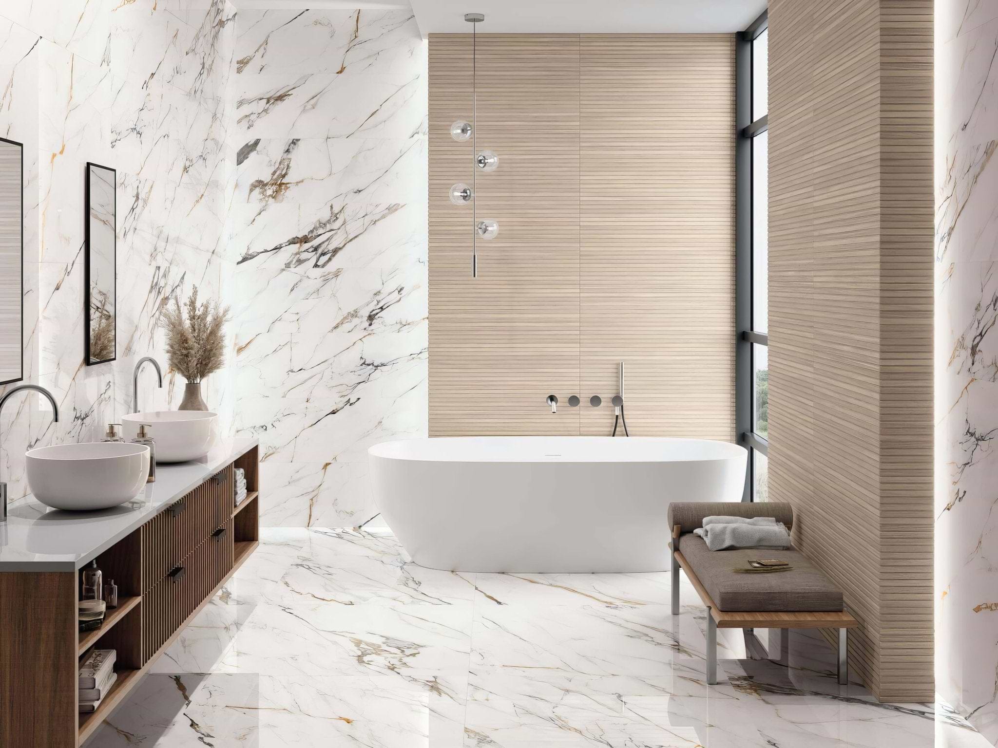 Firenze 1840 Calacatta Gold Polished - Hyperion Tiles