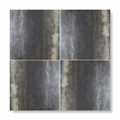 Furnace Iron 60 x 60cm - Metal Effect Tiles - Fired Earth Tiles