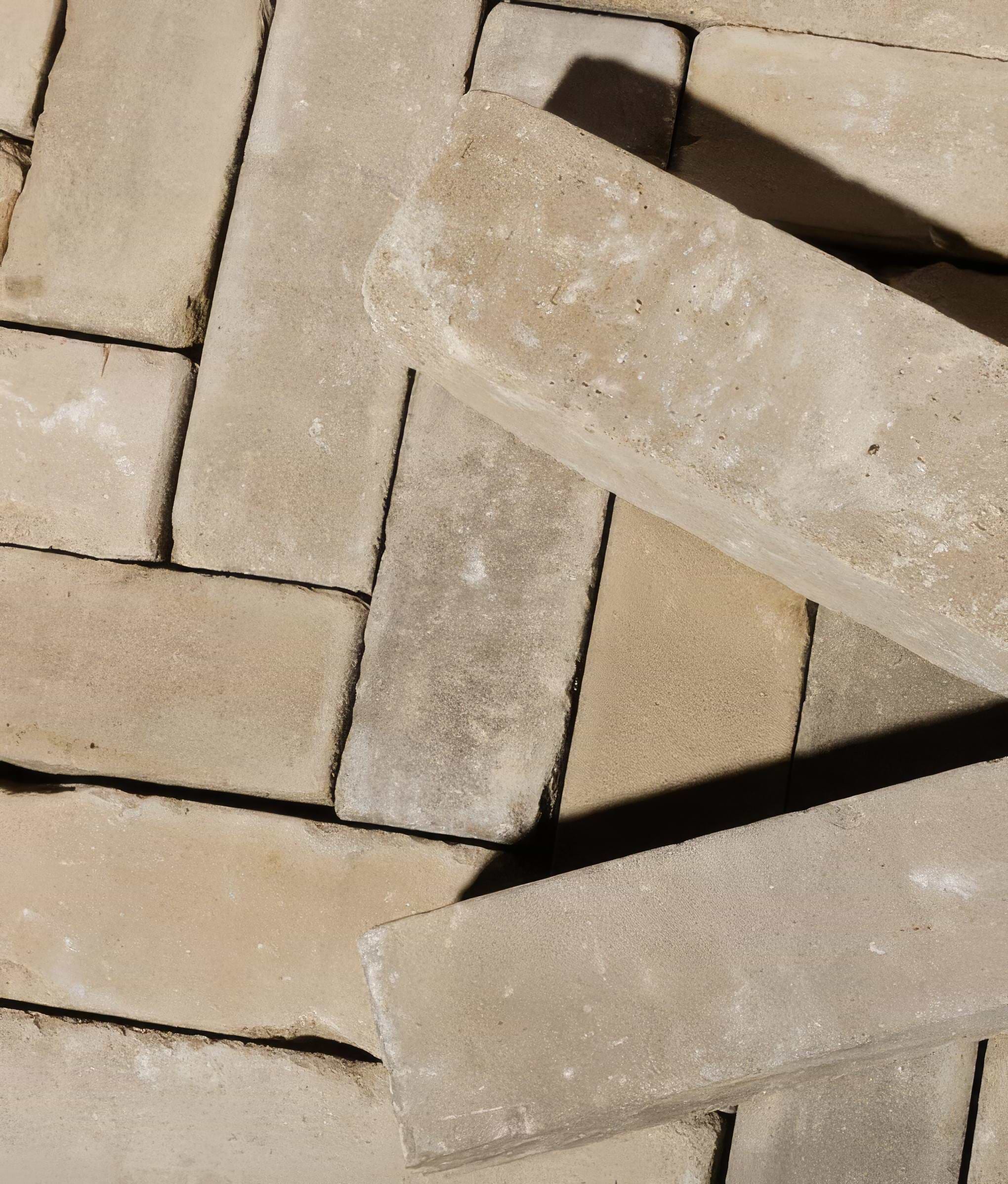 Flanders Buff Tumbled Clay Pavers By Hyperion Tiles