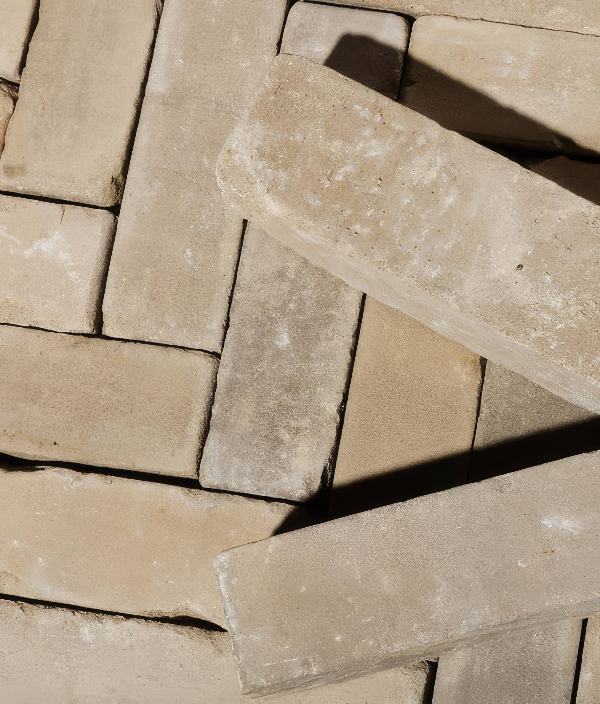 Flanders Buff Tumbled Clay Pavers By Hyperion Tiles