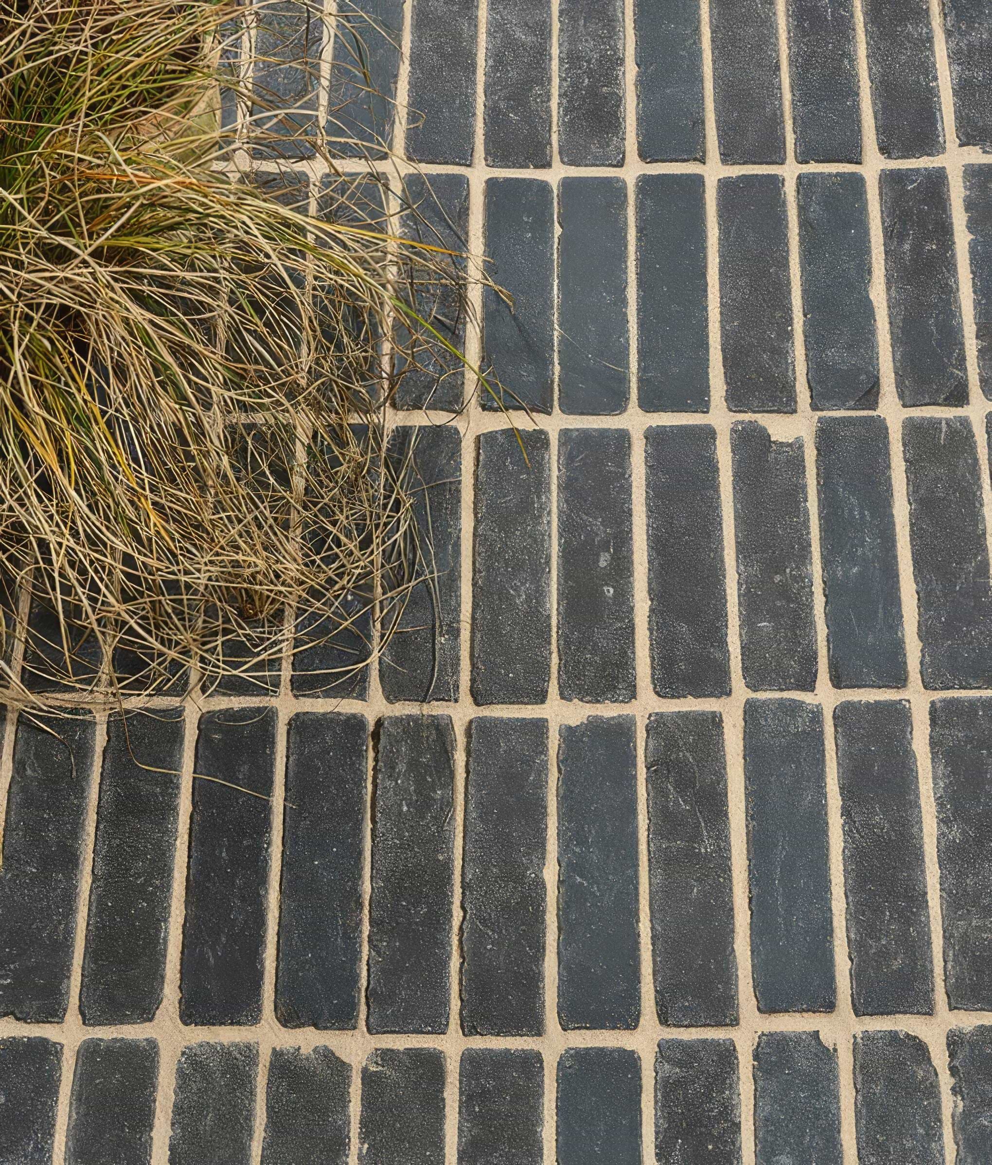 Flanders Charcoal Tumbled Clay Pavers By Hyperion Tiles