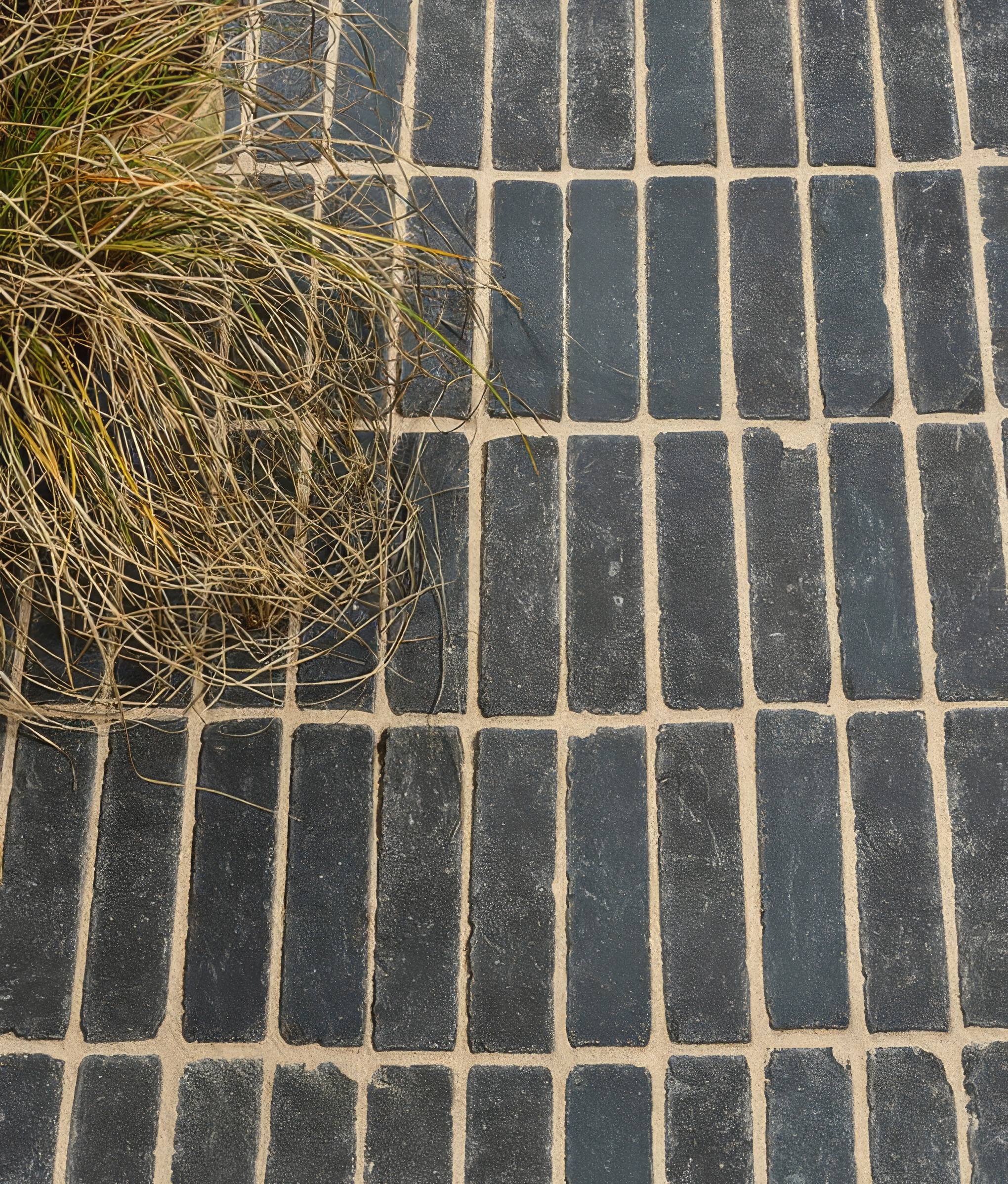 Flanders Charcoal Tumbled Clay Pavers By Hyperion Tiles