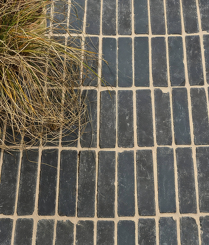 Flanders Charcoal Tumbled Clay Pavers By Hyperion Tiles
