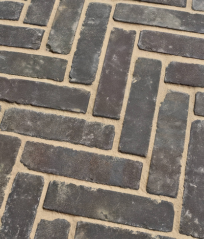 Flanders Dark Russet Tumbled Clay Pavers By hyperion Tiles