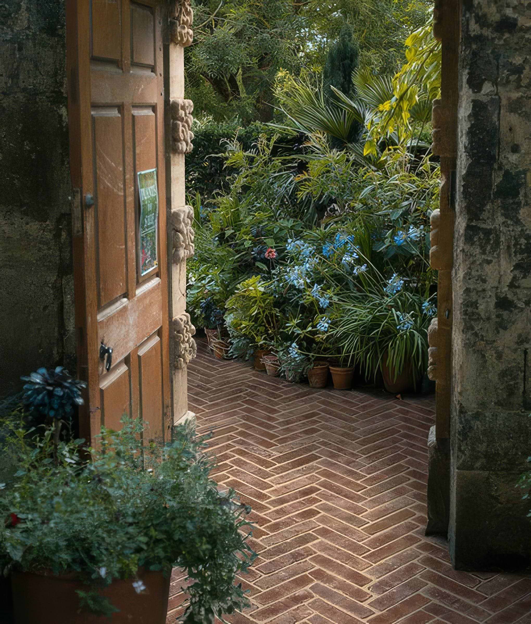 Flanders Warm Russet Tumbled Clay Pavers By Hyperion Tiles