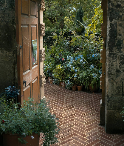 Flanders Warm Russet Tumbled Clay Pavers By Hyperion Tiles