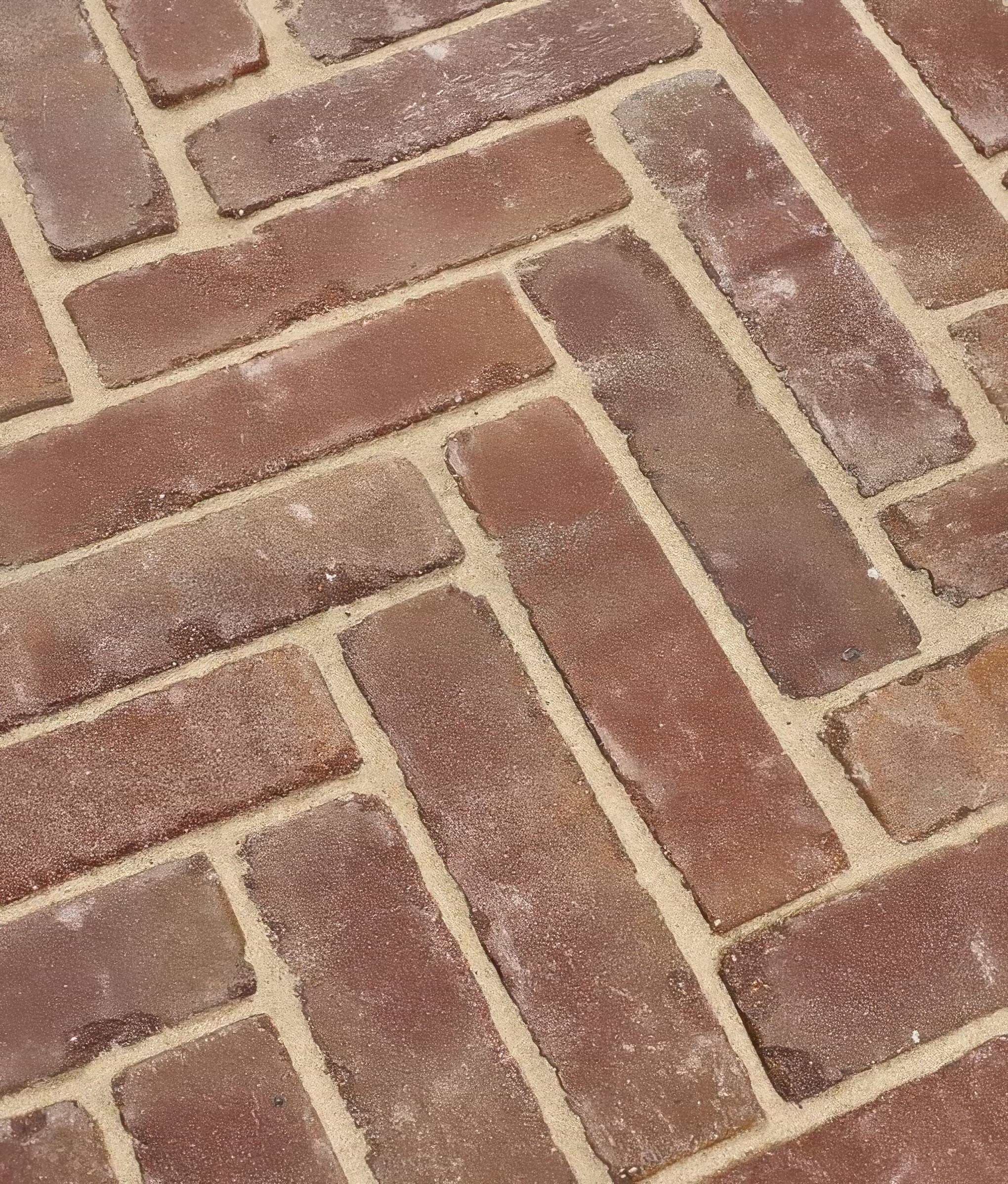 Flanders Warm Russet Tumbled Clay Pavers By Hyperion Tiles