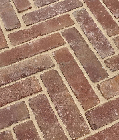 Flanders Warm Russet Tumbled Clay Pavers By Hyperion Tiles