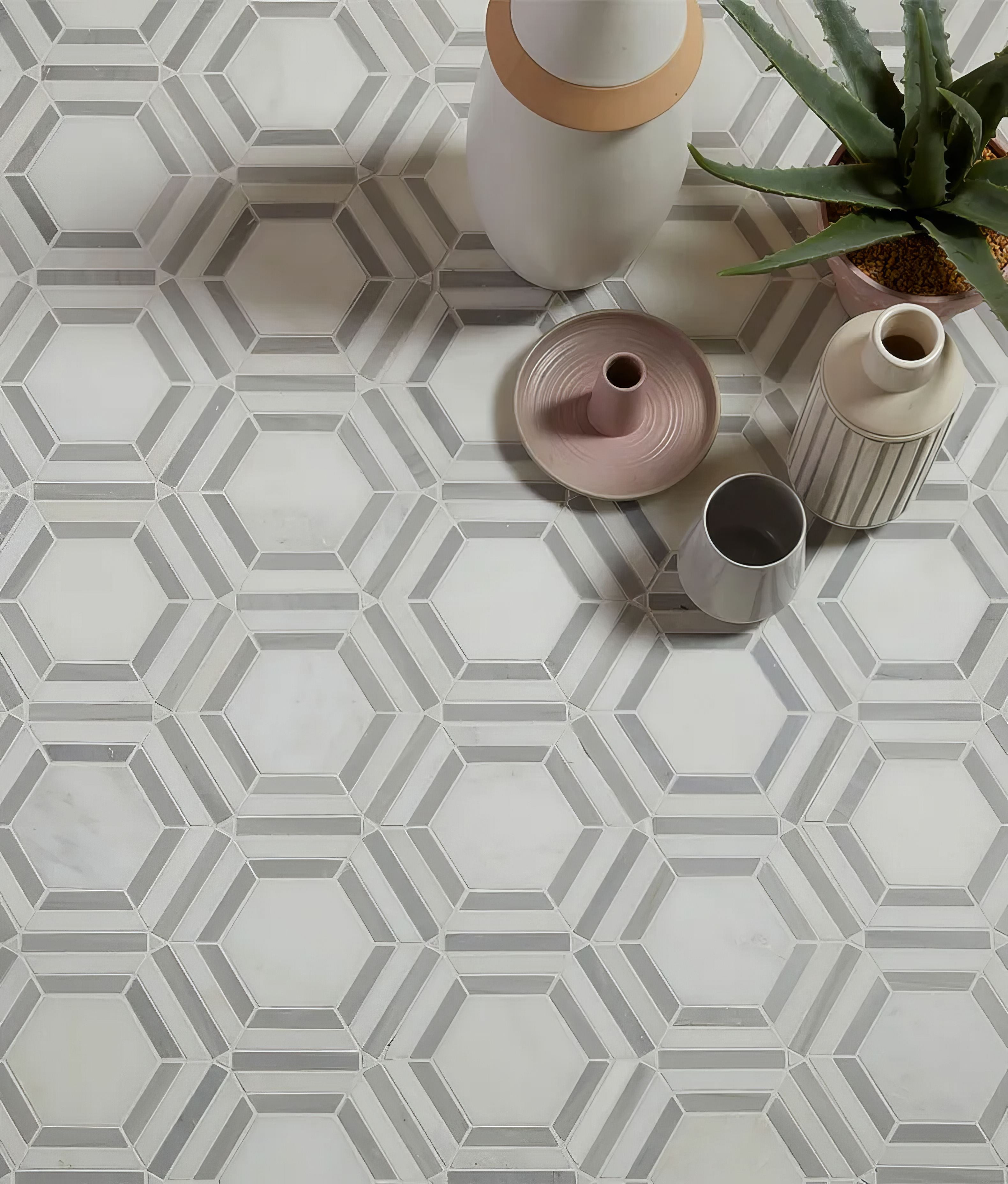 Florence Marble Mosaic - Hyperion Tiles