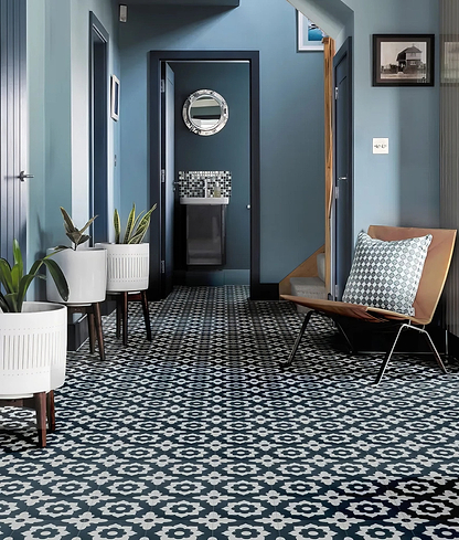 Floris Porcelain Denim - Hyperion Tiles