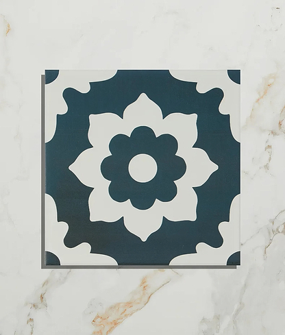 Floris Porcelain Denim - Hyperion Tiles