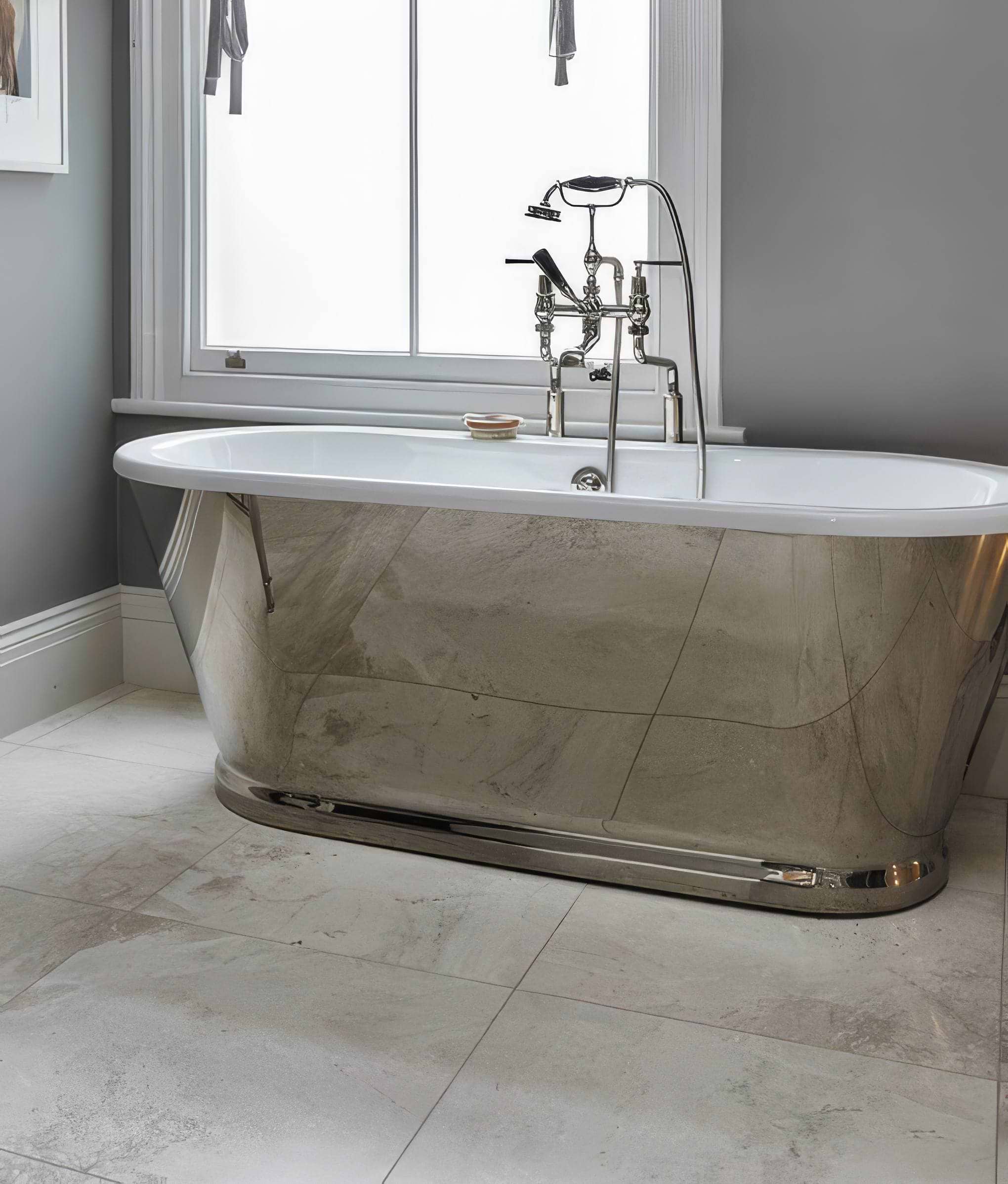 Folio Marble Honed Finish 61 x 61cm By Hyperion Tiles
