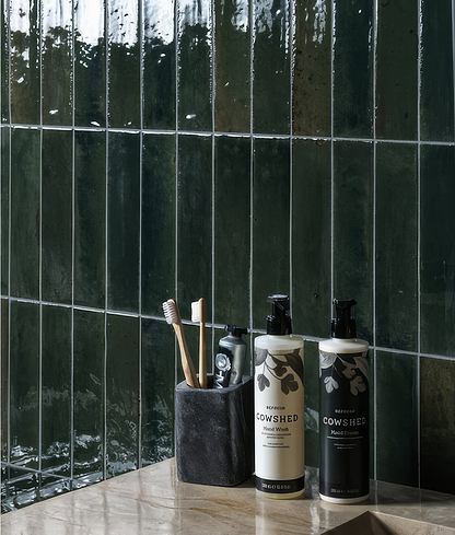 Foundry Novo Porcelain Alligator Green From Hyperion Tiles