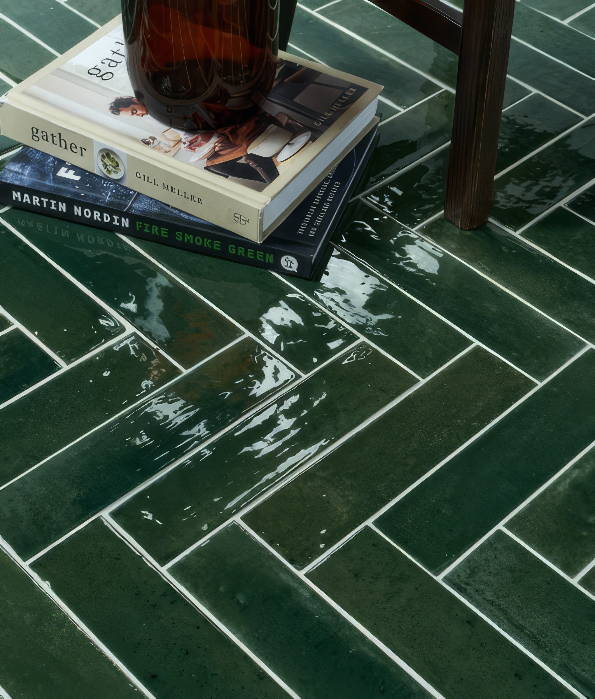 Foundry Novo Porcelain Irish Green From Hyperion Tiles