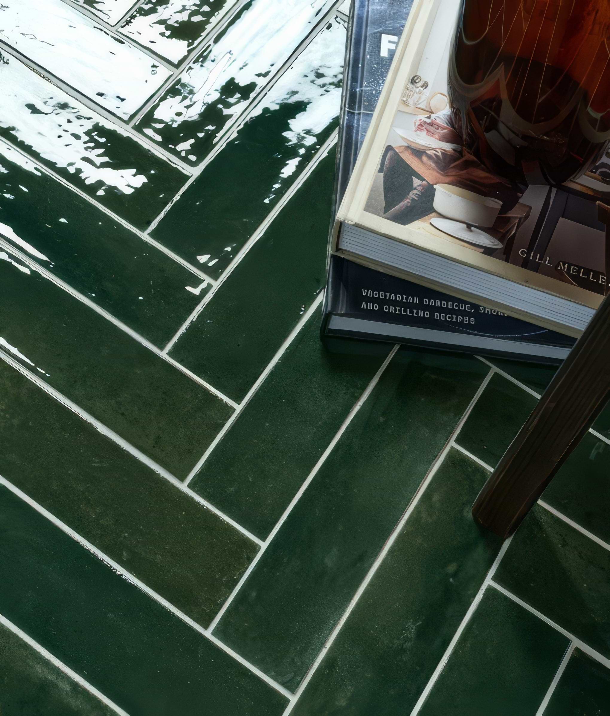 Foundry Novo Porcelain Irish Green From Hyperion Tiles