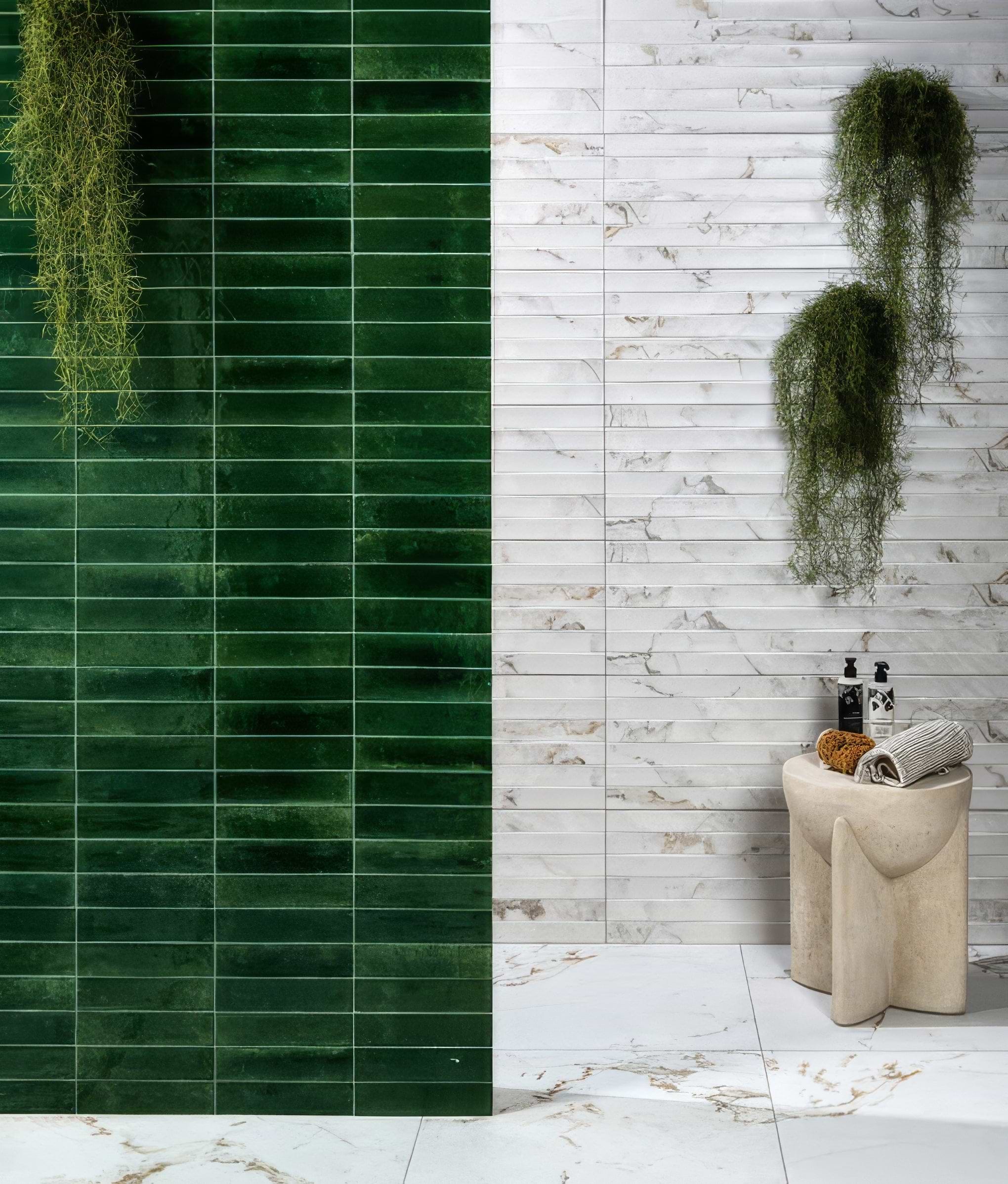 Foundry Novo Porcelain Irish Green From Hyperion Tiles