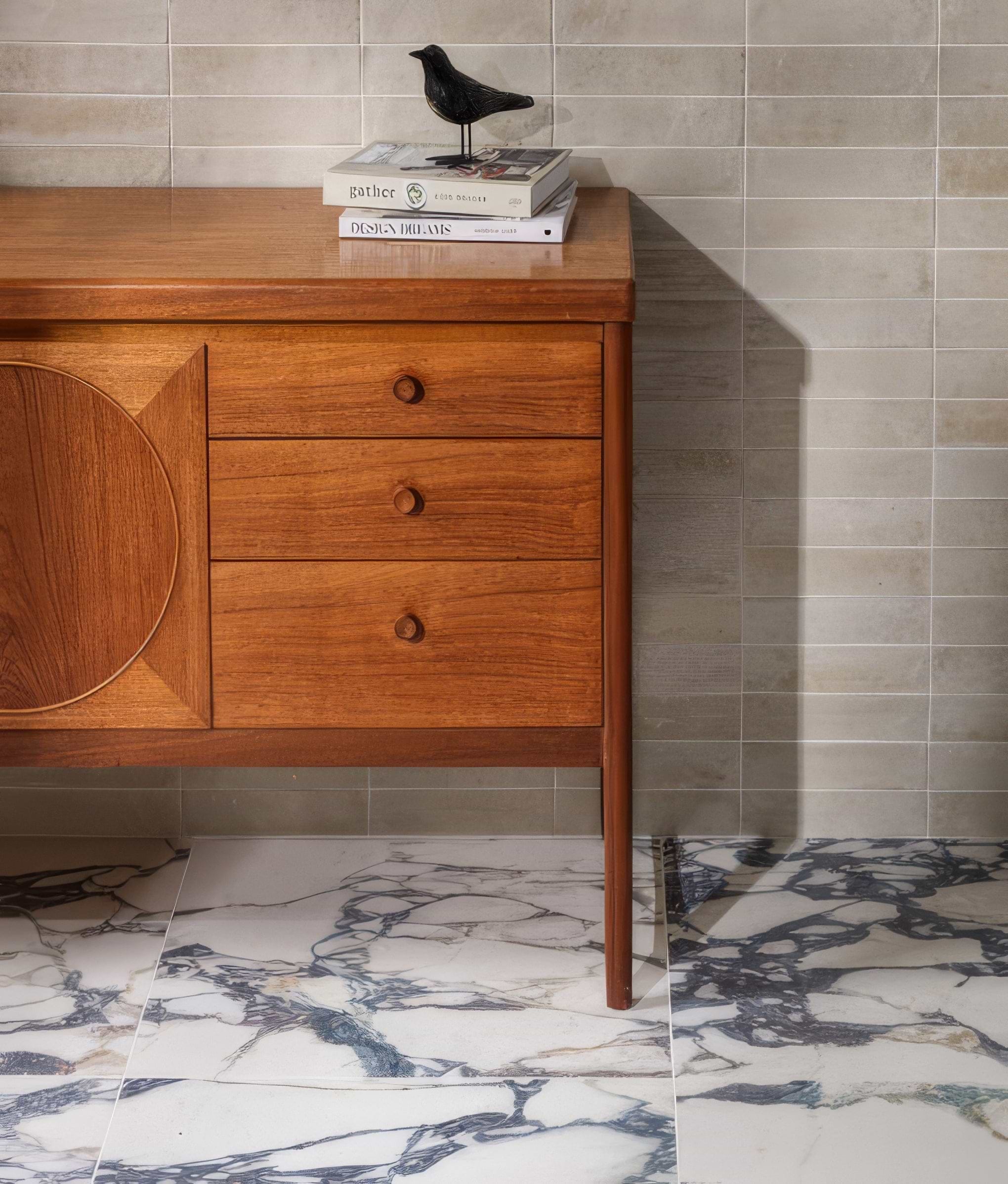 Foundry Novo Porcelain Linen From Hyperion Tiles