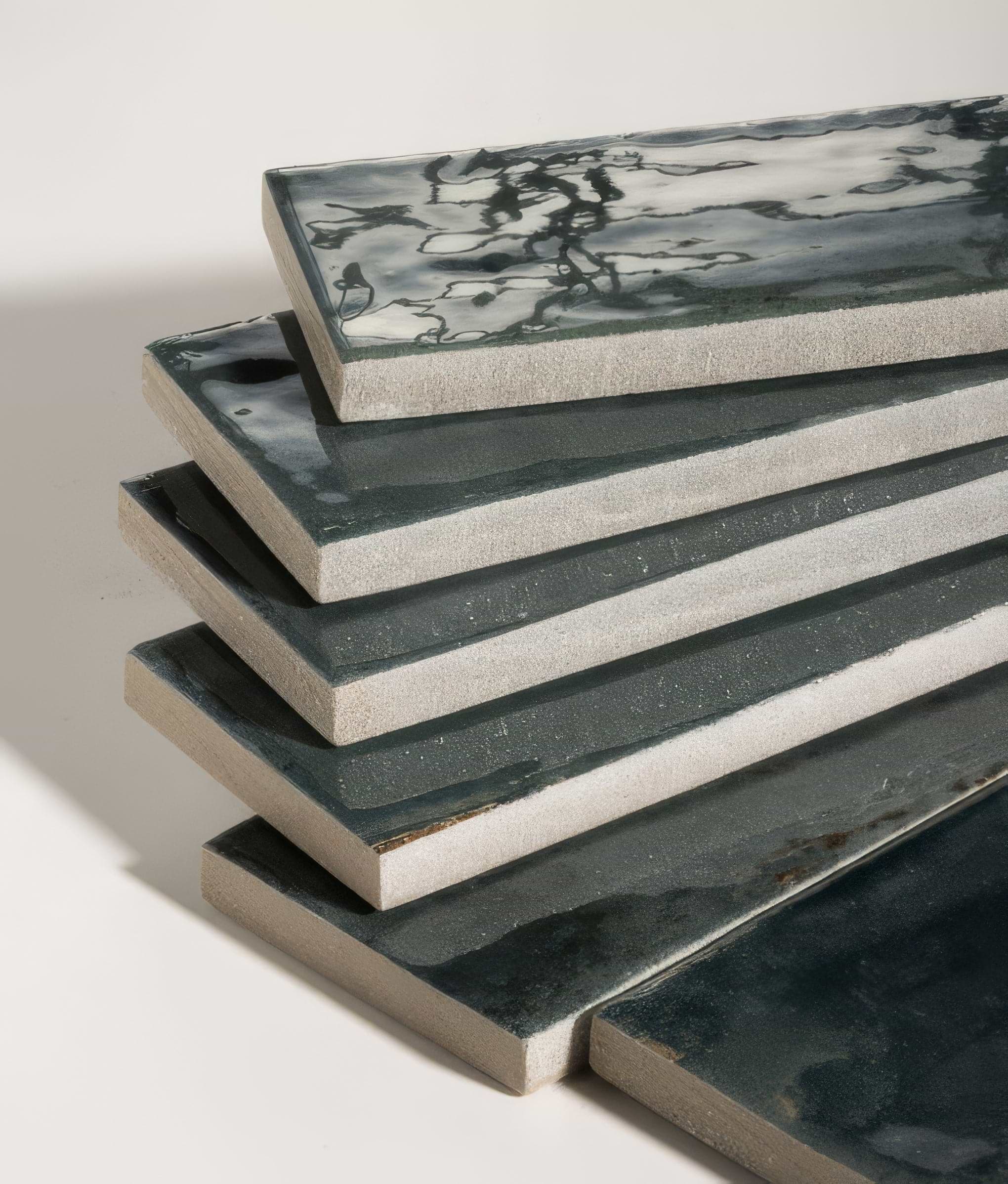 Foundry Novo Porcelain Navy From Hyperion Tiles