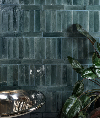 Foundry Novo Porcelain Navy From Hyperion Tiles