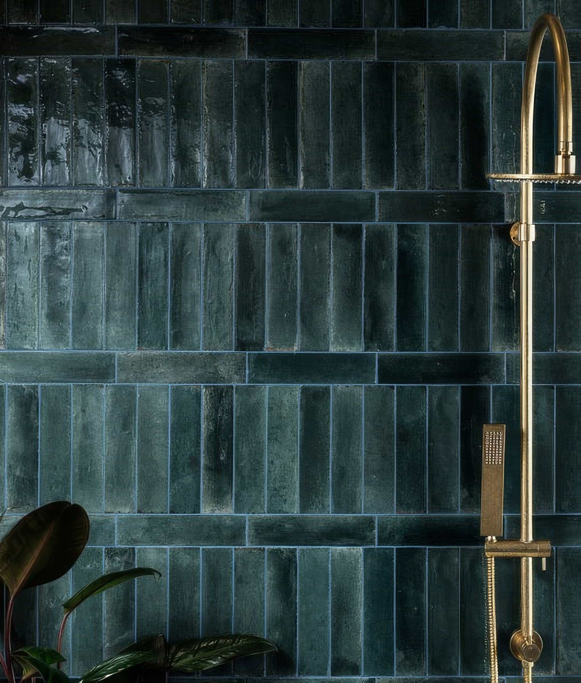 Foundry Novo Porcelain Navy From Hyperion Tiles