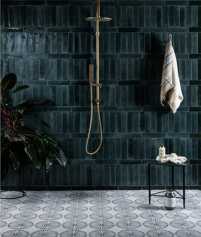 Foundry Novo Porcelain Navy From Hyperion Tiles