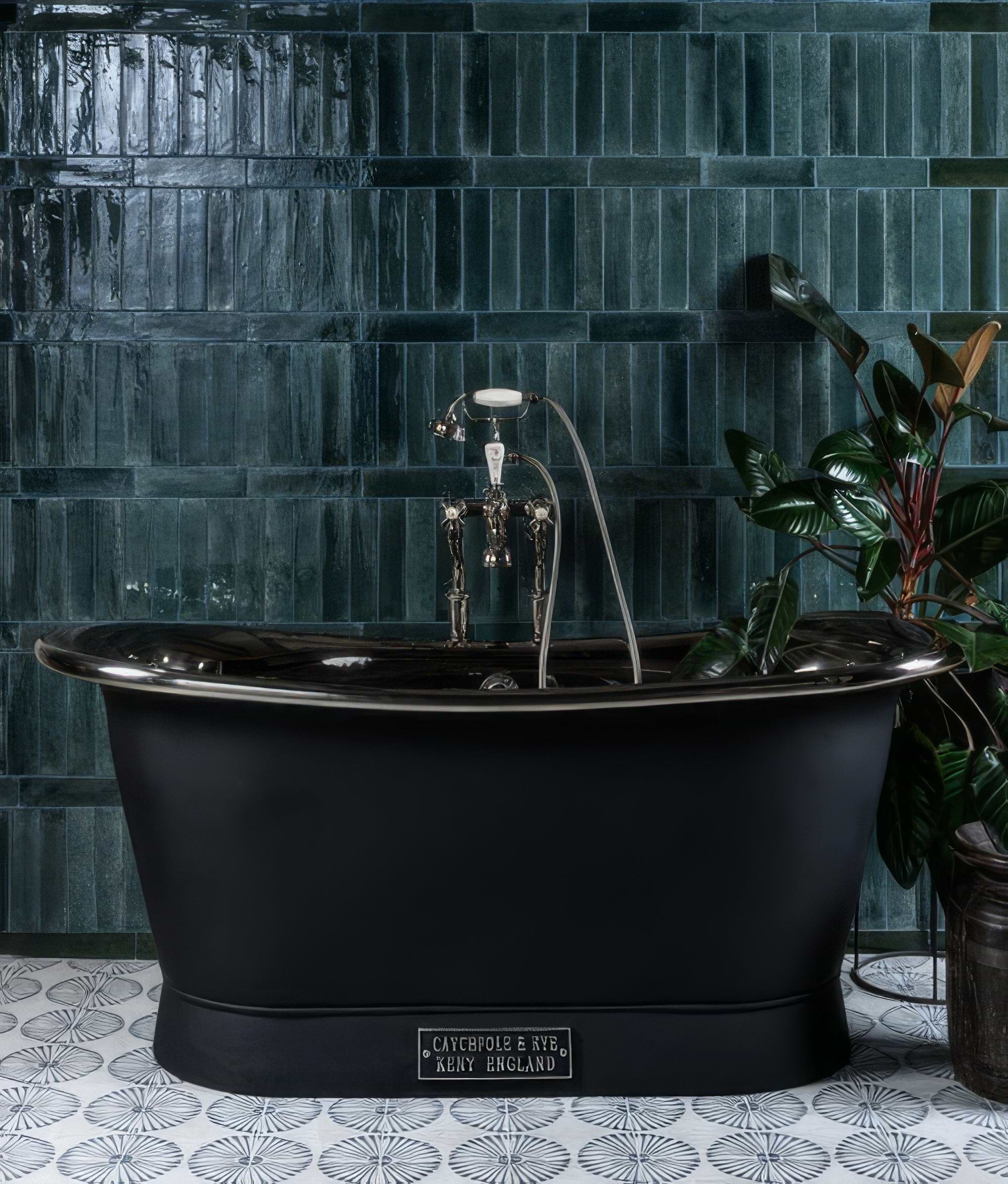 Foundry Novo Porcelain Navy From Hyperion Tiles