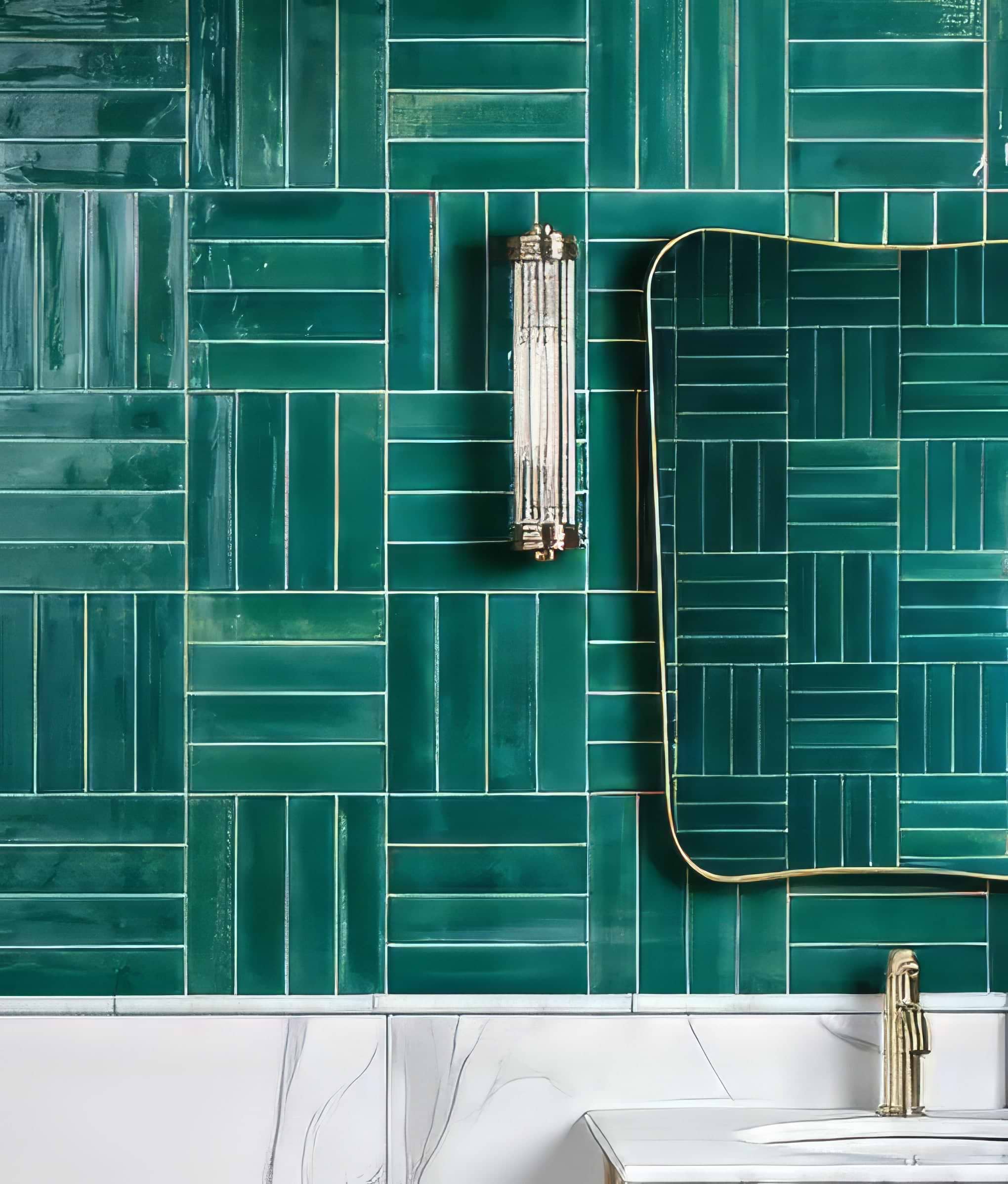 Foundry Novo Porcelain Turquoise From Hyperion Tiles