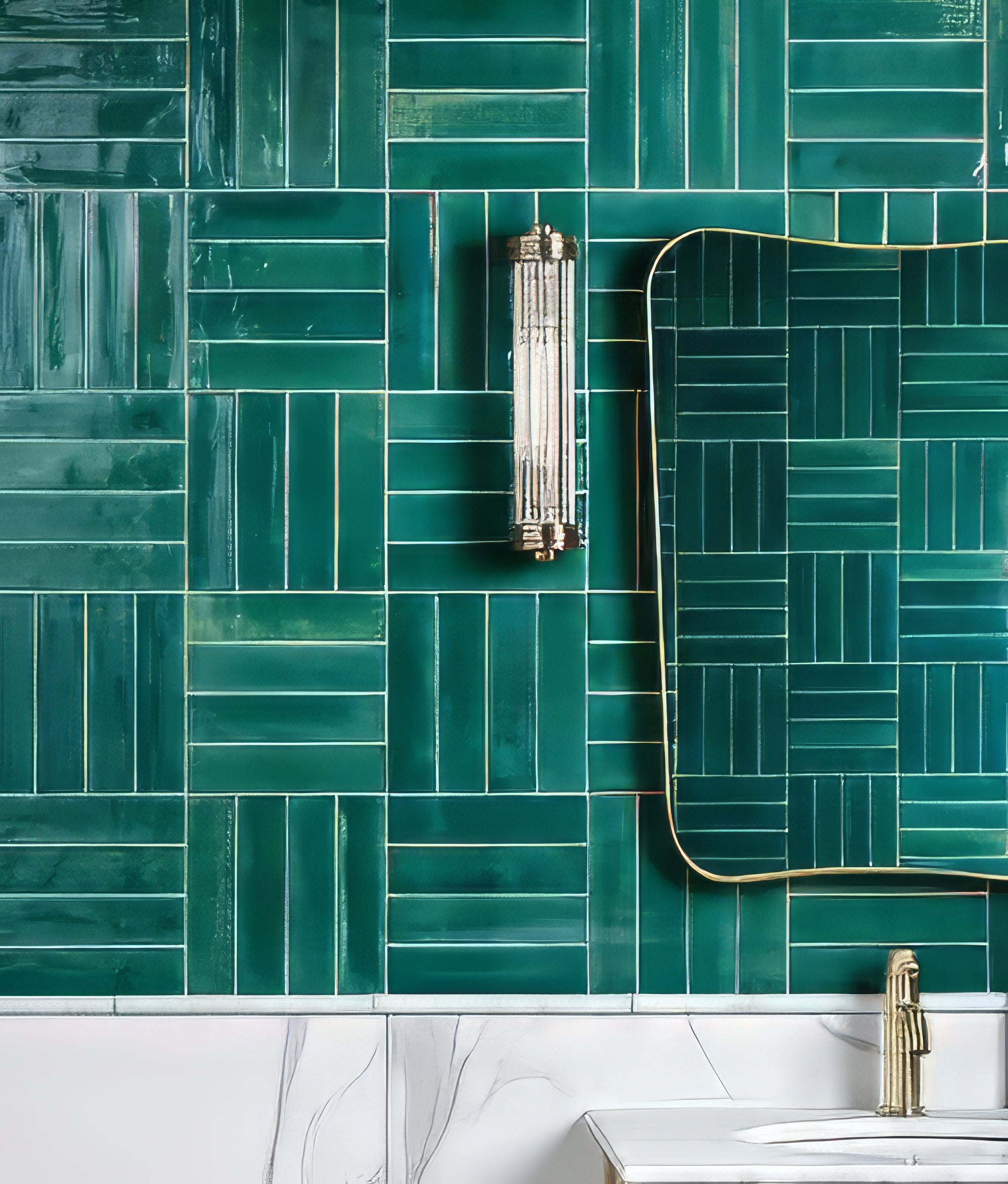 Foundry Novo Porcelain Turquoise From Hyperion Tiles