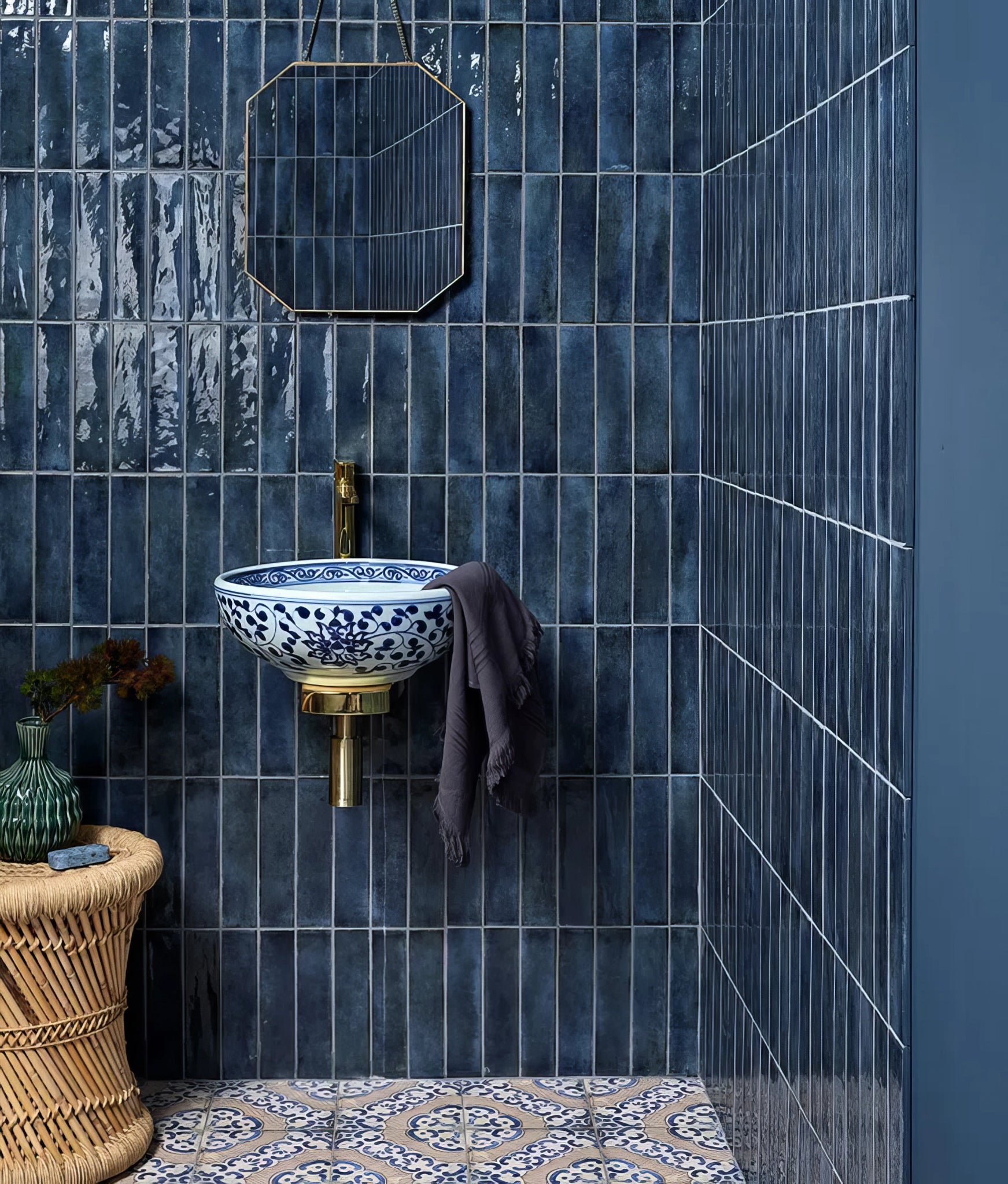 Foundry Porcelain Blue - Hyperion Tiles