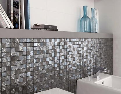 Four Seasons Fog Mosaic - Hyperion Tiles