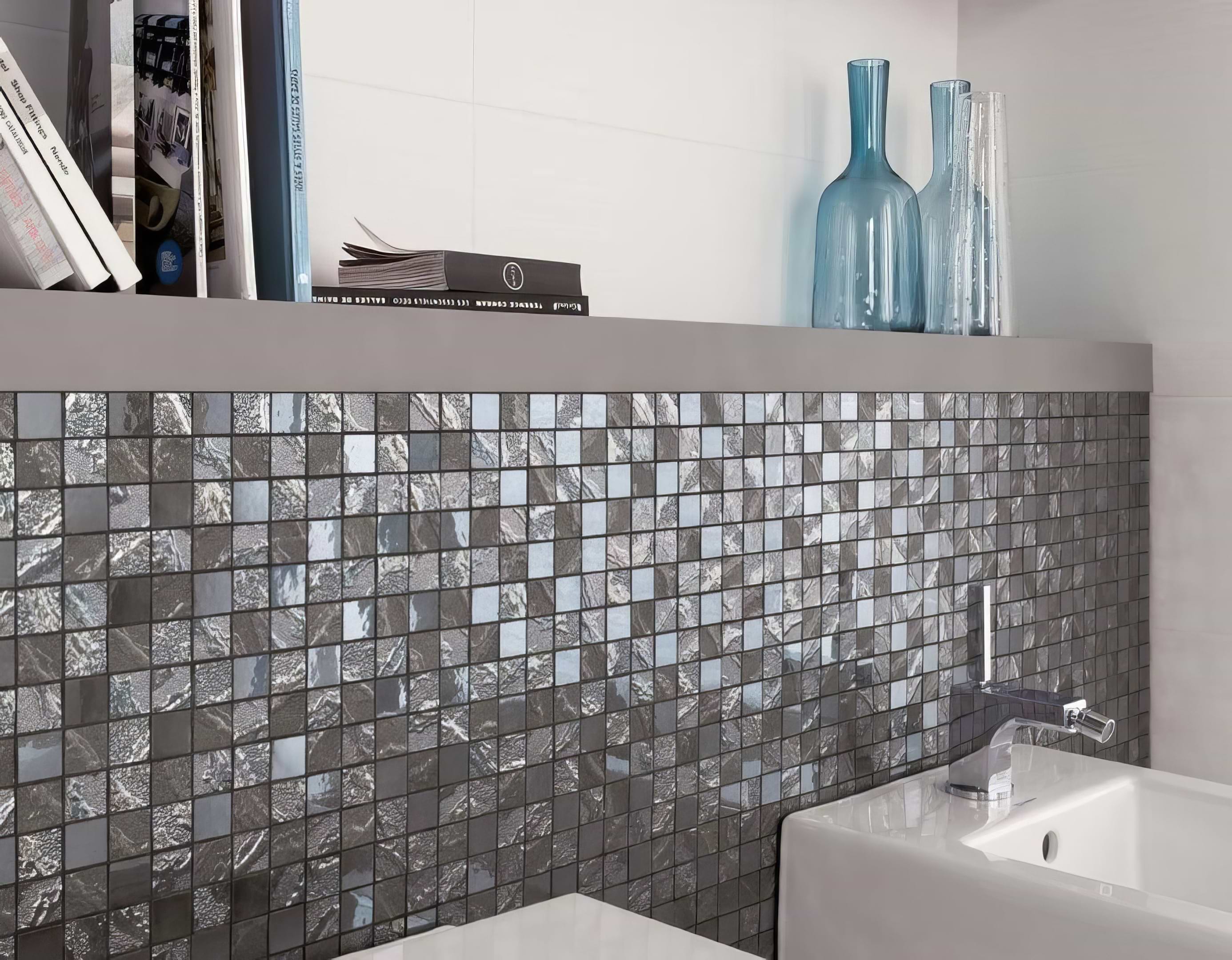 Four Seasons Fog Mosaic - Hyperion Tiles