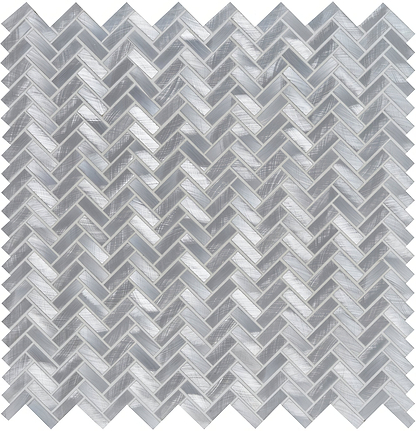 Fusion Micro Aluminium Mosaic - Hyperion Tiles