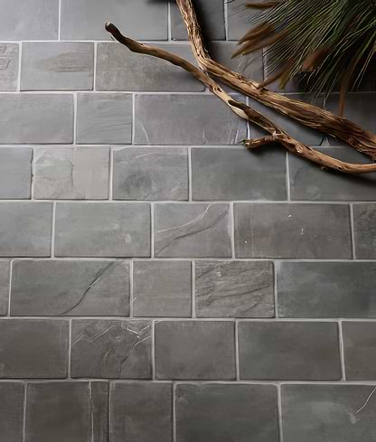 Tyrone Limestone Cobble Seasoned Finish