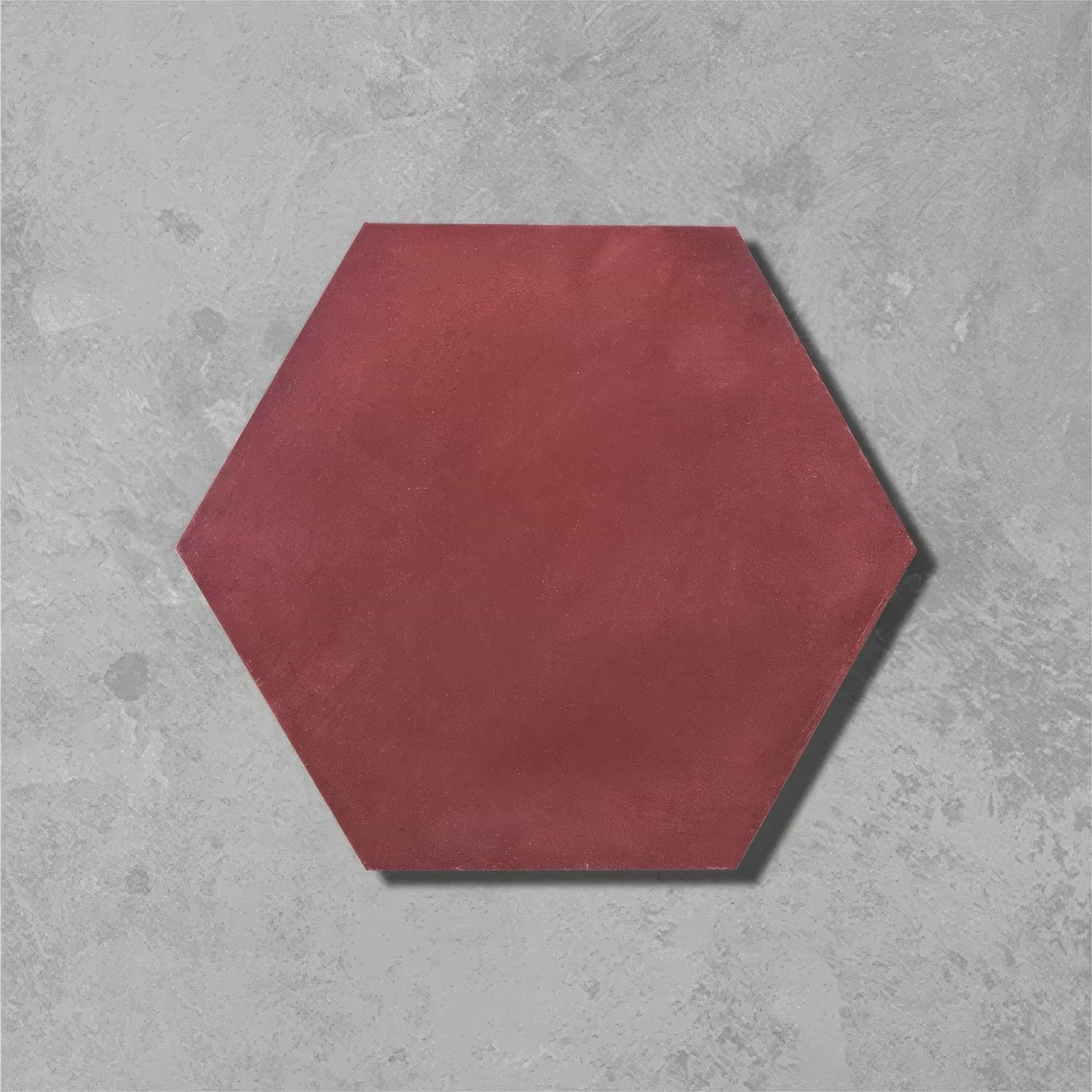 Garnet Hexagonal Tile - Hyperion Tiles